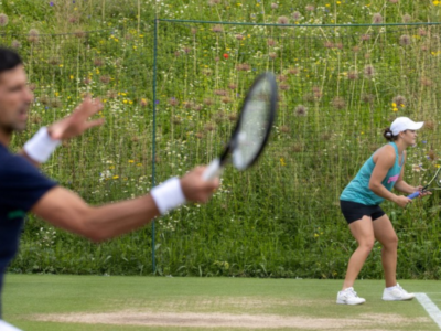 Novak Djokovic and Ashleigh Barty