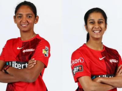 Harmanpreet Kaur and Jemimah Rodrigues
