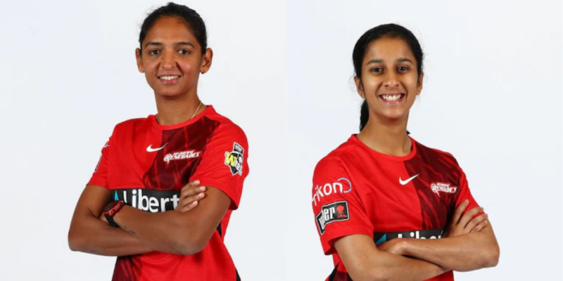 Harmanpreet Kaur and Jemimah Rodrigues