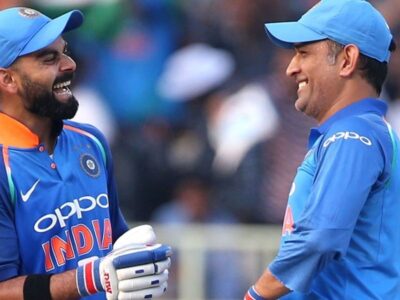Virat Kohli and MS Dhoni