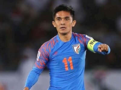 Sunil Chhetri scores 77th goal