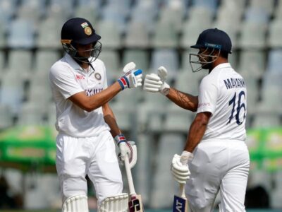 Shubman Gill and Mayank Agarwal give India steady start in 2nd Test