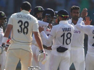 India regain top spot in ICC rankings after beating NZ by 372 runs