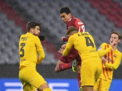 For first time in 21 years Barcelona eliminated from Champions League group stage