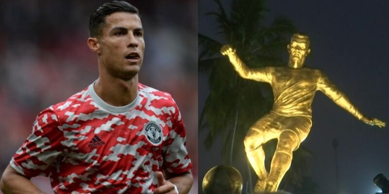 Goa installs Cristiano Ronaldo’s statue to inspire youth to take up football