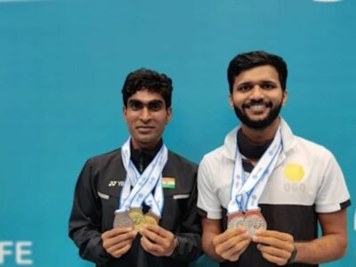Pramod Bhagat wins three golds, Sukant Kadam claims gold and silver