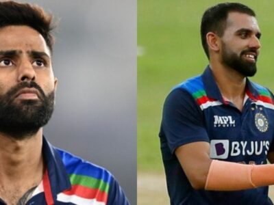 Suryakumar Yadav and Deepak Chahar ruled out of Sri Lanka T20Is