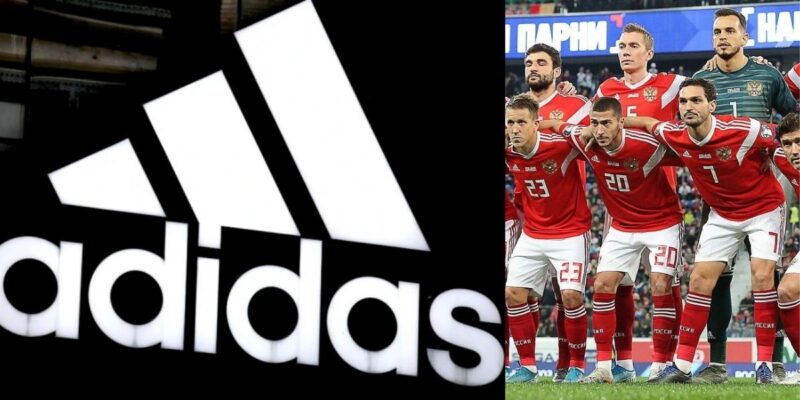 Adidas suspends partnership with Russian football union