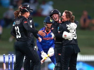 CWC22: Vapid Team India surrender to New Zealand by 62 runs