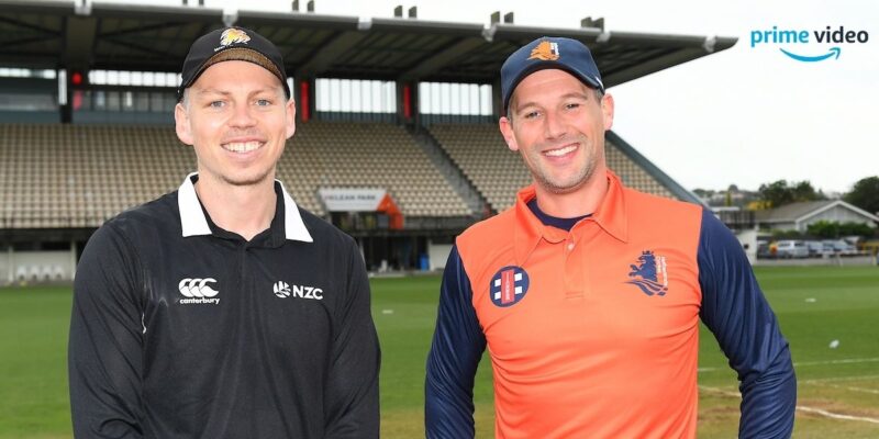 Photo Credit: NewZealandCricket. Logo Credits: Amazon Prime Video