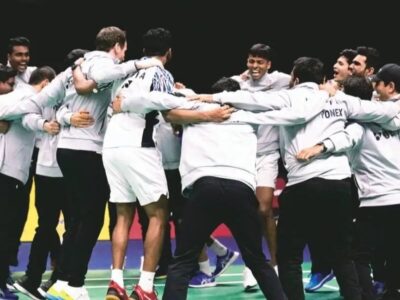 HS Prannoy directs India to historic Thomas Cup final