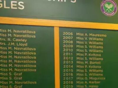 Wimbledon to remove 'Miss' and 'Mrs' from honours boards