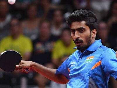 Sathiyan stuns world number 6 in WTT, enters round of 16