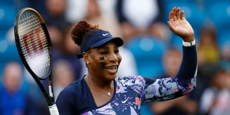 Serena Williams makes winning return in Eastbourne doubles