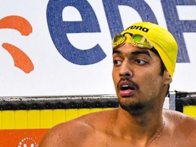 Swimmer Srihari Nataraj enters 100m backstroke final