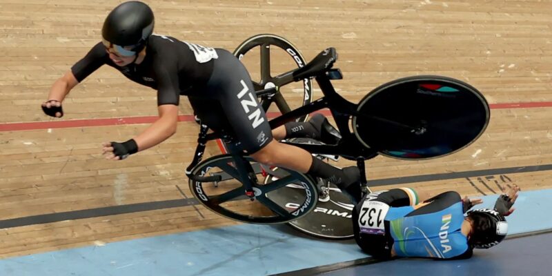 Indian cyclist Meenakshi