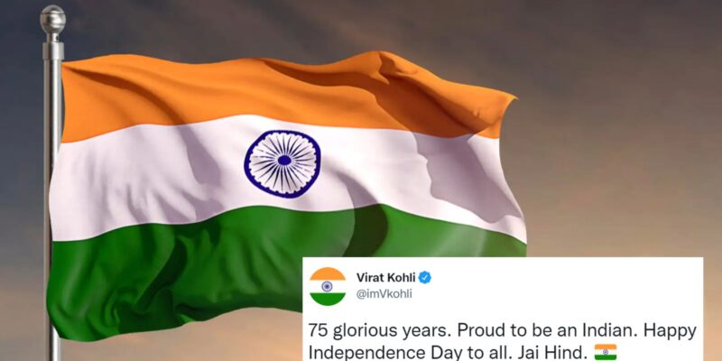 Dhoni to Warner, wishes pour in on 76th Independence Day
