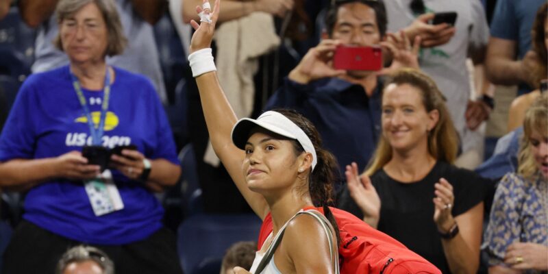 Emma Raducanu's U.S. Open title defence ends in first round