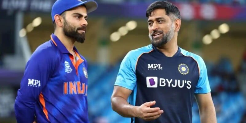 Virat Kohli and MS Dhoni