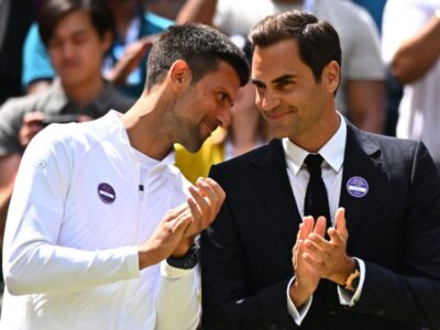 Roger Federer set tone for excellence, says Djokovic