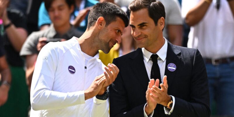 Roger Federer set tone for excellence, says Djokovic
