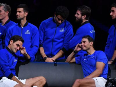 Roger Federer and Rafael Nadal