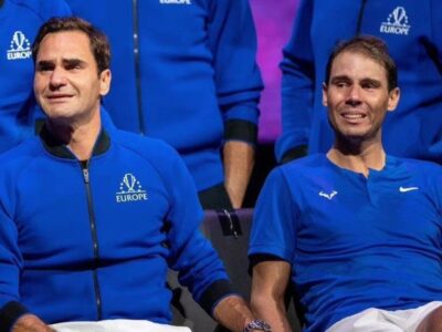 Roger Federer and Rafael Nadal