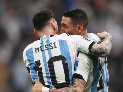 Lionel Messi and Di Maria