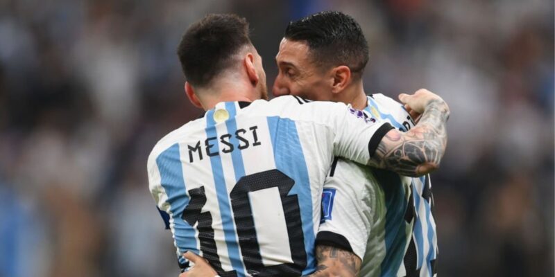 Lionel Messi and Di Maria