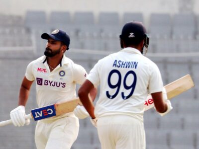 Ravichandran Ashwin and Shreyas Iyer