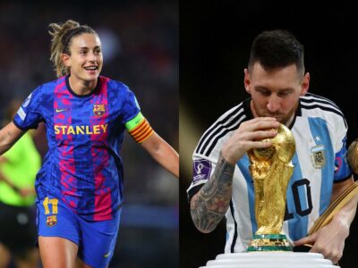 Player of the year 2022: Ballon d'Or winners Messi and Alexia Puttelas