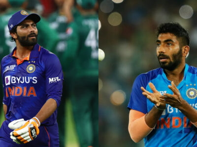 Ravindra Jadeja and Jasprit Bumrah