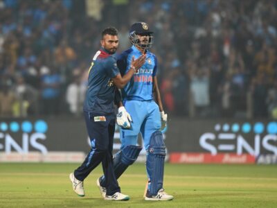 Dasun Shanaka and Axar Patel