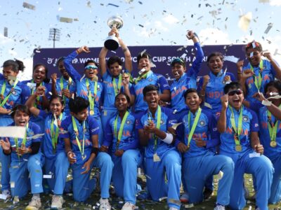 India thrash England by 7 wickets to win inaugural U-19 Women's T20 World Cup