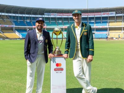 Rohit Sharma and Pat Cummins