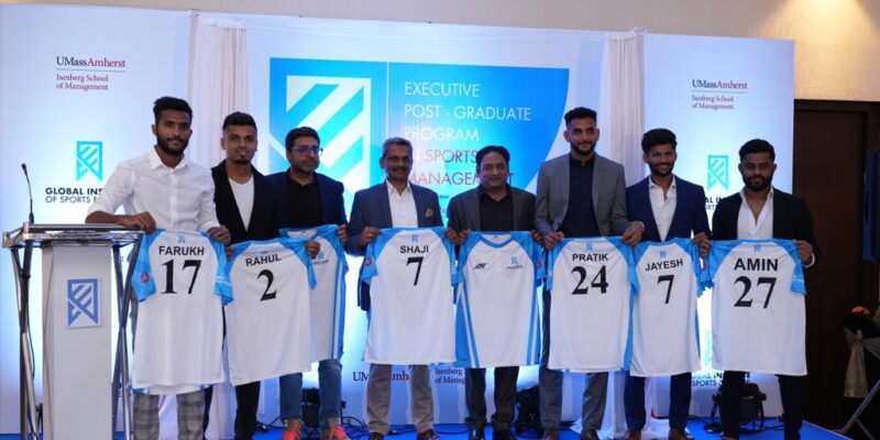 The Global Institute of Sports Business (GISB) launched their Executive Post-Graduate Program in Sports Management at Novotel Juhu in Mumbai.