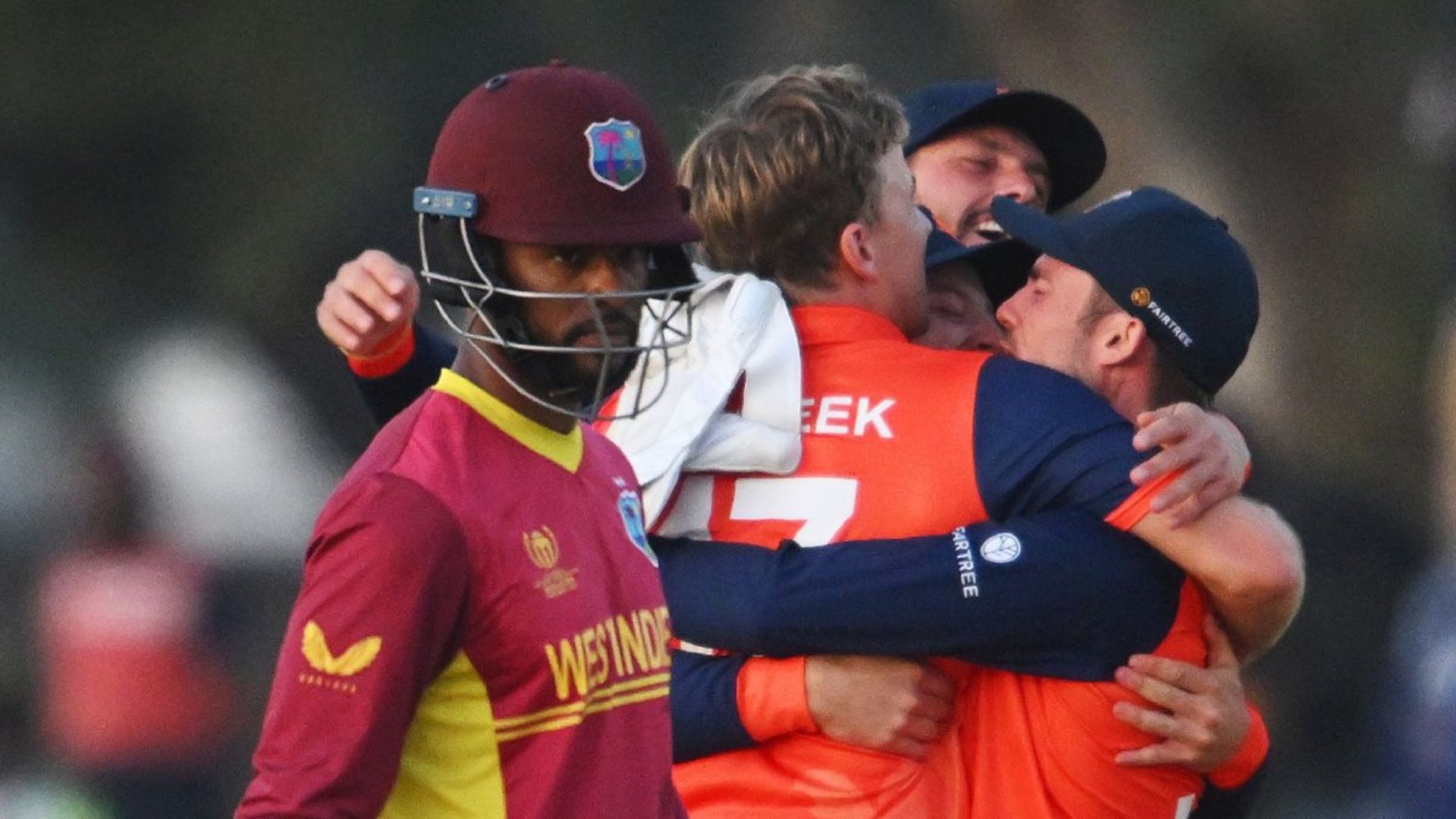 Netherlands edge West Indies in super over thriller as Zimbabwe stay perfect - India Sports News