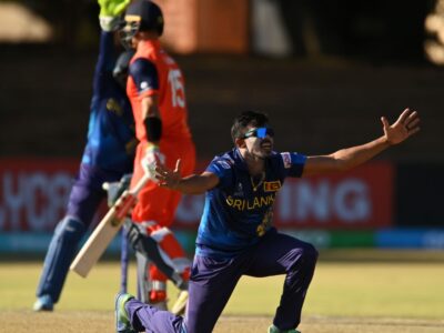 CWC23 Qualifiers: Dhananjaya and Theekshana dig deep for Sri Lanka
