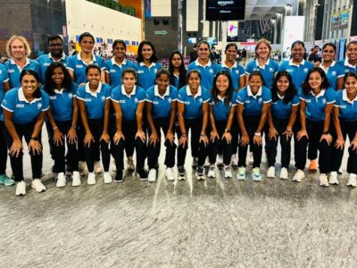Indian Women’s Hockey Team departs for Matches in Germany and Spain