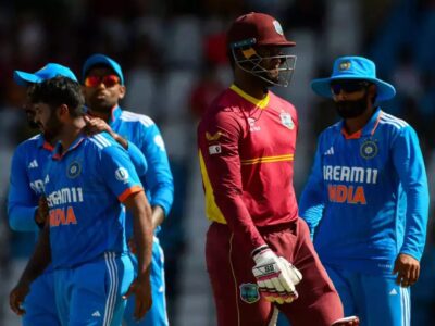 West Indies vs India 3rd ODI: India beat West Indies by 200 runs, win series 2-1
