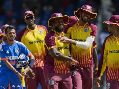 West Indies vs India 1st T20I: WI restrict IND to 145/9, win by four runs