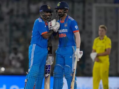 IND vs AUS: India beat Australia by 5 wickets to take 1-0 lead in 3-match series