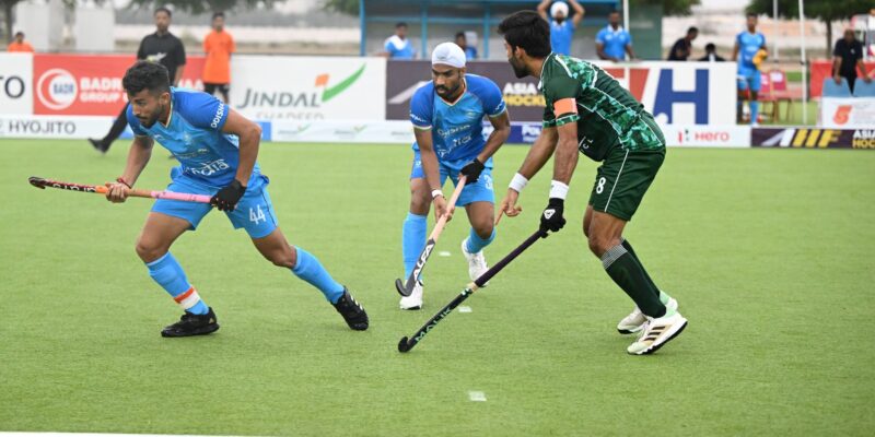 Indian Men's Hockey Team beat Pakistan to win the inaugural Hockey5s Asia Cup