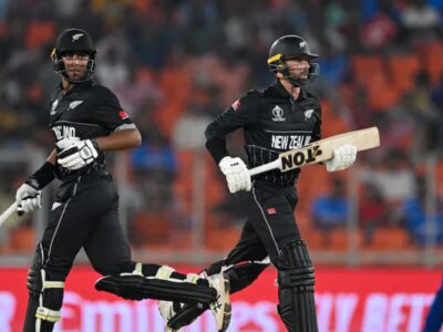 ICC ODI World Cup 2023: Blackcaps thrash England by nine wickets