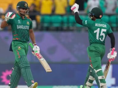 ICC ODI World Cup 2023: Bangladesh stroll to six wicket victory against Afghanistan