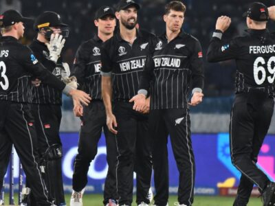 ICC Cricket World Cup 2023: Mitchell Santner leads NZ to a 99-run win