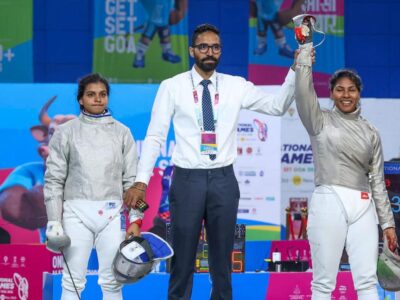 Bhavani Devi continues domination, hosts Goa win their first Gold Medal