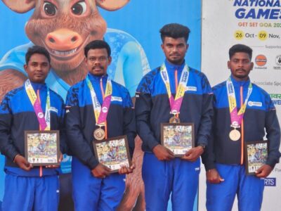 Swasti Singh’s gold in Cycling powers Odisha past 50 medals at the ongoing National Games