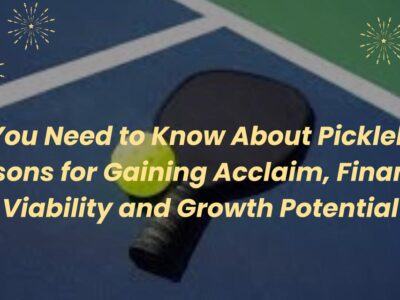 All that you need to know about pickleball