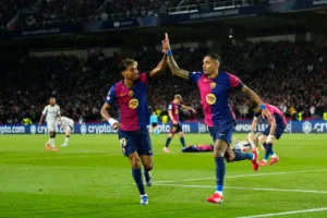 Lamine Yamal and Raphinha outclass underdogs Benfica